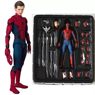 Buy Spider-Man Homecoming Spiderman Peter Parker Tom Holland Action Figure Toy Hot♡ • 21.59£