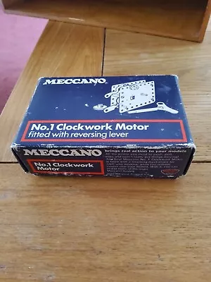 Buy Meccano No 1 Clockwork Motor • 15£