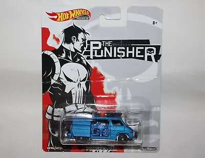 Buy Hot Wheels Premium Toy Car The Punisher Van Real Riders On Card • 14.24£