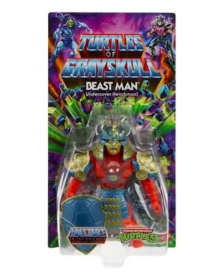 Buy Masters Of The Universe Origins Turtles Of Grayskull Beast Man Action Figure • 35.99£