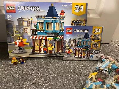 Buy LEGO Creator 3in1: Townhouse Toy Store (31105) With Box, Figs And Instructions • 29£