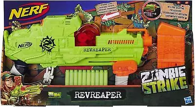 Buy Nerf Zombie Strike RevReaper Blaster • 24.99£