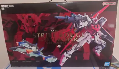 Buy PG Strike Red + Sky Grasper 1/60 Perfect Grade Gunpla Model Kit Bandai Japan • 221.91£