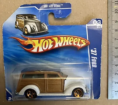 Buy Hot Wheels Hot Rods “ 1937 Ford “ Ford Custom Woody C.2010 Sealed #139 • 8.99£