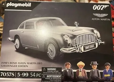 Buy Bnib - James Bond Aston Martin DB5 Goldfinger Edition 70578   Playmobil • 40£