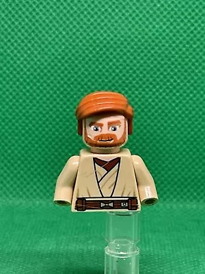 Buy Lego Star Wars Mini Figure Obi Wan Kenobi Torso Head Hair SW0449 75012  • 4.99£