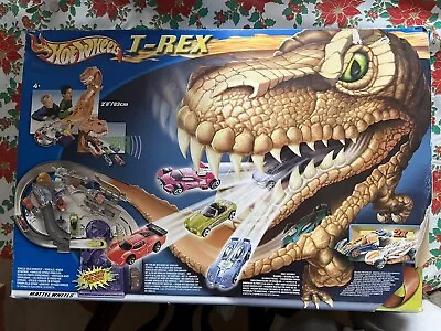 Buy Vintage Rare Hot Wheels T-Rex Dinosaur Playset  Near Complete (No Cars) • 39.99£