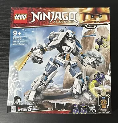 Buy LEGO Ninjago Zane's Titan Mech Battle 71738 Brand New & Sealed. FREE UK P&P • 72£