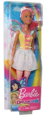Buy Mattel Barbie Dreamtopia Pink Hair Fairy Doll FXT03 Removable Wings • 17.26£