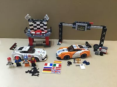 Buy Lego Speed Champions 75912 Porsche 911 GT Finish Line, 100% Complete. • 90£