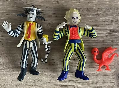Buy Exploding Beetlejuice With Dreadful Dragon & Showtime Figure With Rotten Rattler • 85£