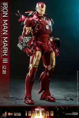 Buy Hot Toys MMS664D48B Iron Man 1/6 Mark III (2.0) (Special Edition) Figure SEALED • 400£