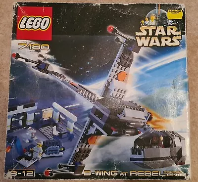 Buy LEGO Star Wars 7180 B Wing At Rebel Control Center Boxed Complete 2000 • 80£