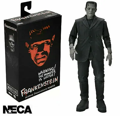 Buy NECA Universal Monsters Ultimate Frankenstein’s Monster 7  Action Figure (B&W) • 37.95£