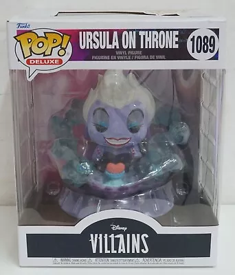 Buy Funko Pop! Deluxe: Ursula On Throne. Disney Villains #1089. Action Figure C... • 20.59£