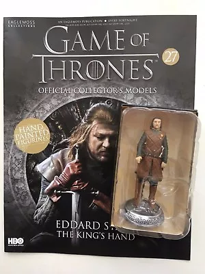 Buy Game Of Thrones Issue 27 Eddard Ned Stark Eaglemoss Figurine Collector's Model • 15.99£