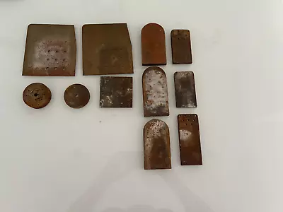 Buy 'minnie' 1 Inch Scale Traction Engine Job Lot Hornplates & Boiler Flange Formers • 0.99£