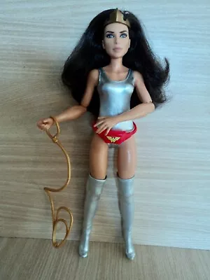 Buy Mattel Wonder Woman 12  DC Super Hero Doll Re-Dressed In Silver • 16.50£