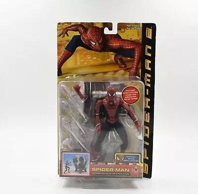 Buy Spider-Man 2 The Movie (2004) Twist N' Shoot Spider-Man Action Figure • 99.99£