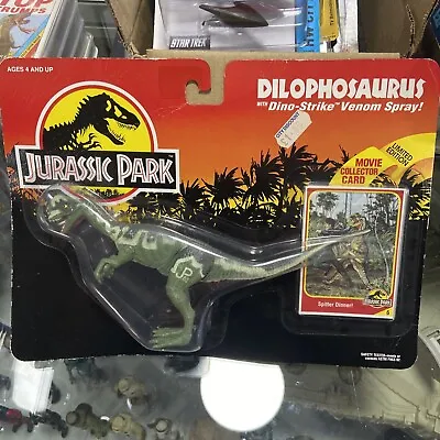 Buy Kenner 1993 Jurassic Park Dilophosaurus new  Figure On A MOC Card • 40£