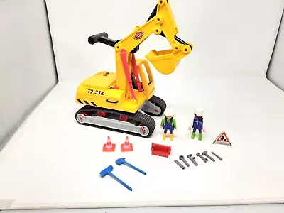 Buy Vintage 1999 Playmobil 3001 Excavator Digger Construction, Nearly Complete • 25£