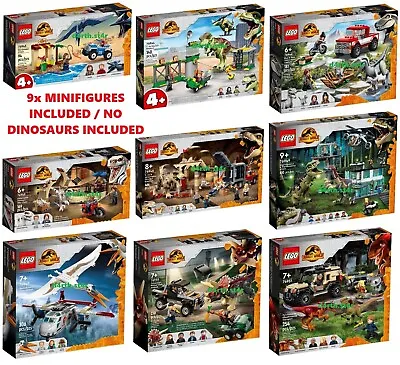 Buy 🌟9X FIGS INCL / NO DINOSAURS INCLUDED🌟 Lego Jurassic World 2022 9 Sets 🌟NEW🌟 • 259.95£