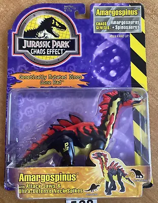 Buy AB528 Kenner 1998 Jurassic Park Chaos Effect Amargospinus Dinosaur - New MOSC • 105£
