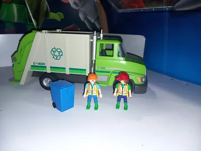 Buy Playmobil Used / Clearance  Bin Wagon / Recycle Truck / Lorry • 13.95£
