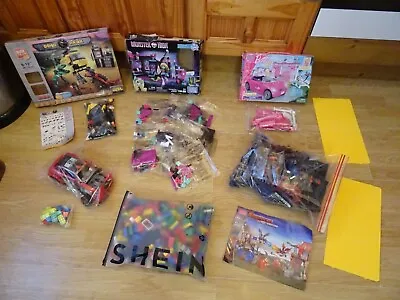 Buy Bundle Assorted Small Toy Building Blocks & Parts - Inc. Monster High, Barbie • 2.99£