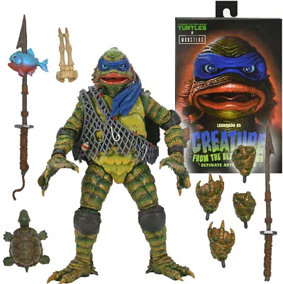Buy NECA Leonardo As Creature From Black Lagoon Teenage Mutant Ninja Turtles TMNT • 75.59£