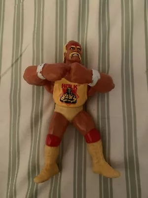 Buy WWF Hasbro Hulk Hogan 1990 Vintage Action Figure • 12£