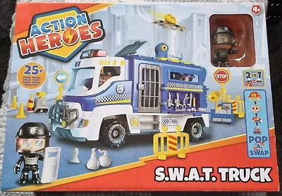 Buy Action Heroes City Police SWAT Truck • 20.99£