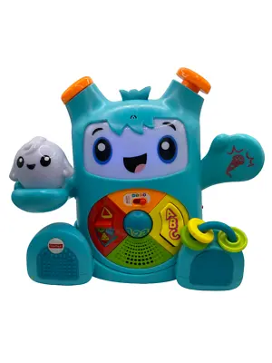 Buy Fisher-Price Mon Ami Rocki Interactive Robot Toy Sounds Lights Teach Baby 6M+ • 19.99£