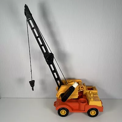 Buy Vintage 1970’s Fisher Price Husky Helpers Boom Crane Construction Toy • 26.99£