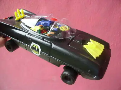 Buy Rare Vintage Batman And Robin Batmobile Lincoln 66 Toy No Mego • 152.01£