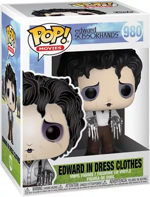 Buy Edward Scissorhands - Edward In Dress Clothes 980 - Funko Pop! Vinyl Figure • 18.13£