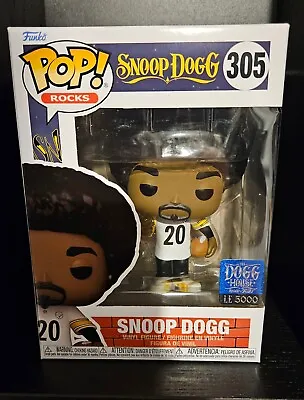 Buy Snoop Dogg Funko Pop #305 Ultra Limited Edition White Steelers LE 5000 Pop Rocks • 48.99£