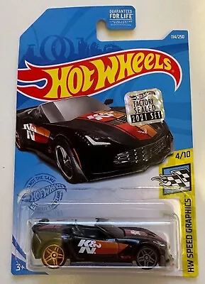 Buy Hot Wheels Corvette C7 Z06 FACTORY SEALED - FREE BOXED POSTAGE • 9.99£