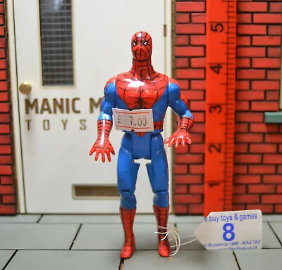 Buy Marvel / DC - Loose Action Superhero Figure - Spiderman - Toybiz - #8 • 6.99£