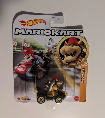 Buy Hot Wheels Mario Kart Bowser Standard Kart NEW • 13.99£