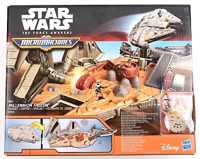 Buy STAR WARS: The Force Awakens - MicroMachines - Millenium Falcon Playset • 14.69£