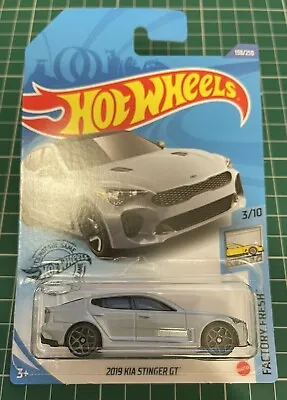 Buy Hot Wheels 2019 KIA Stinger GT Grey Factory Fresh Number 198 New And Unopened • 19.99£