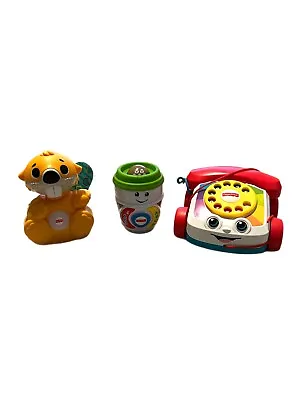 Buy Fisher-Price GXD79 Linkimals Boppin’ Beaver Musical Activity Toy/ Coffee Toy/Pho • 9.99£