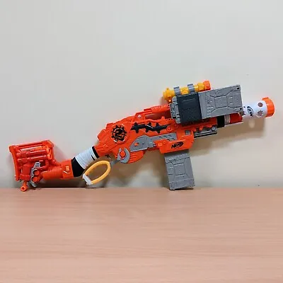Buy Nerf Zombie Strike Scravenger Blaster With All Attachments **Fast Postage** • 38.99£