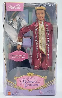 Buy Barbie Princess And The Pauper African American Ken King Dominick / Mattel C5775 • 93.56£