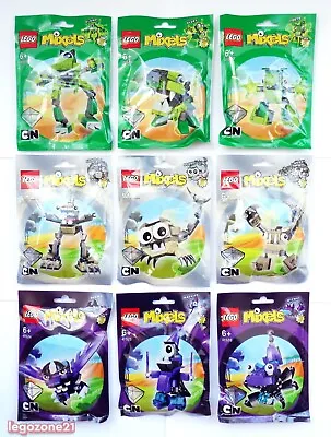 Buy Lego Mixels Series 3 — Complete Set Of 9 — 41518 To 41526 / Brand New, Sealed • 90£