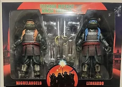 Buy Neca TMNT Teenage Mutant Ninja Turtles 3 Movie Samurai Michaelangelo Leonardo  • 149.99£