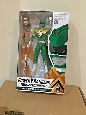 Buy BNIB Power Ranger Lightning Collection Mighty Morphin Green Figure Hasbro 2020 • 74.99£