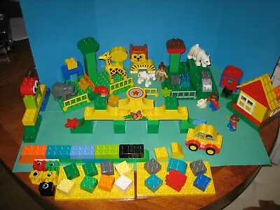 Buy Lego Duplo Zoo, Animals, Family, House, Car, Blocks, Bases. • 25.99£