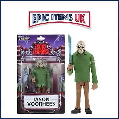 Buy Toony Terrors Series 1 Friday The 13th Jason Voorhees Figure • 19.99£